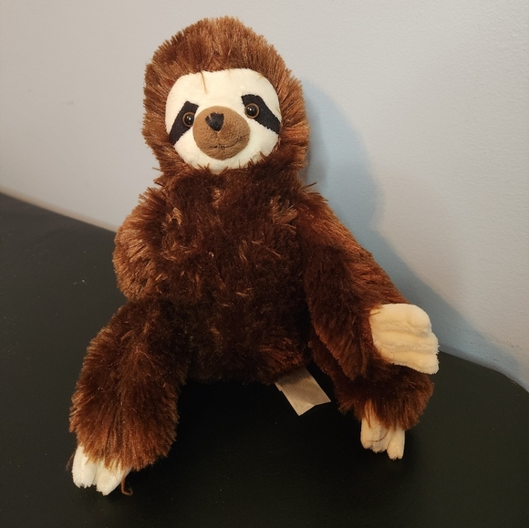 9in Fiesta Lil Buddies Bean Bag Sitting Sloth - Picture 2 of 7